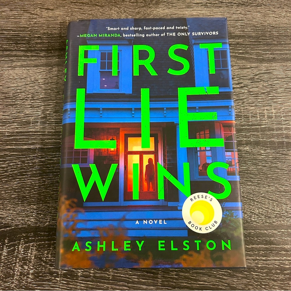 First Lie Wins Hardback Book